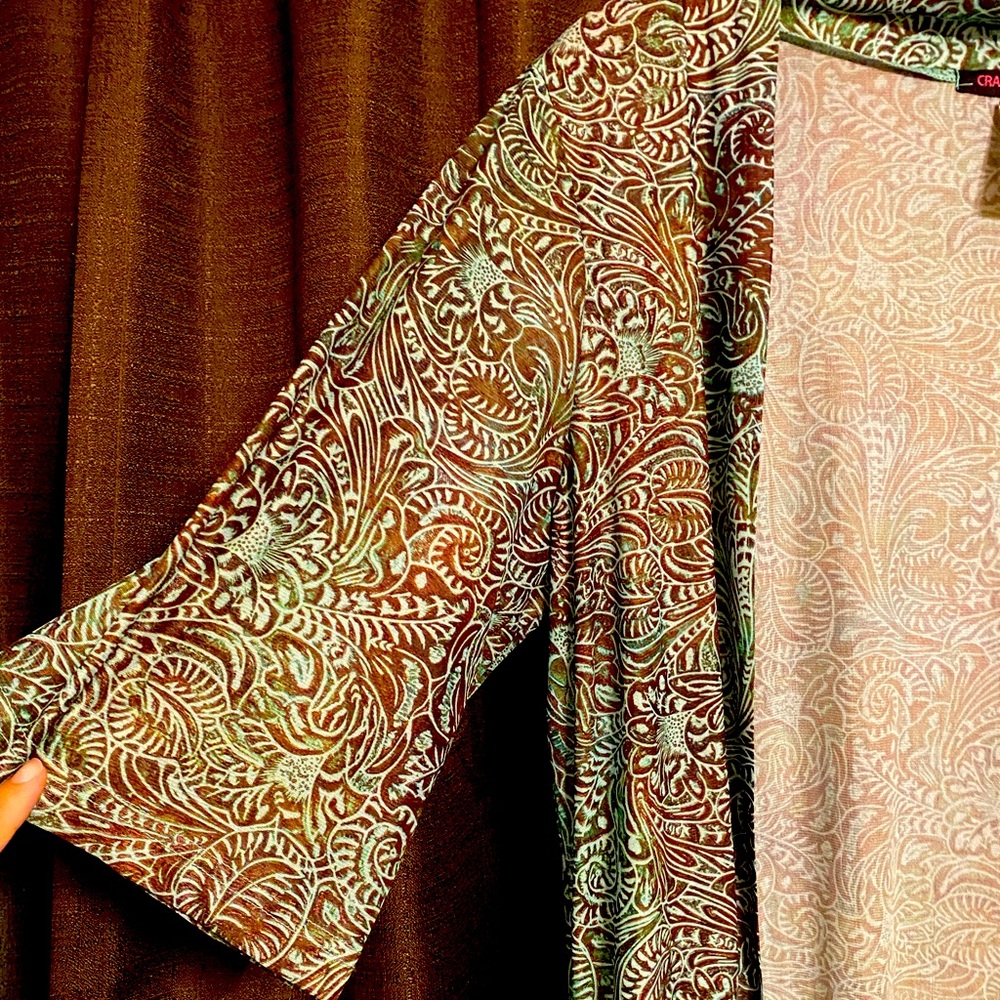 Crazy Train - Tooled Print Duster
